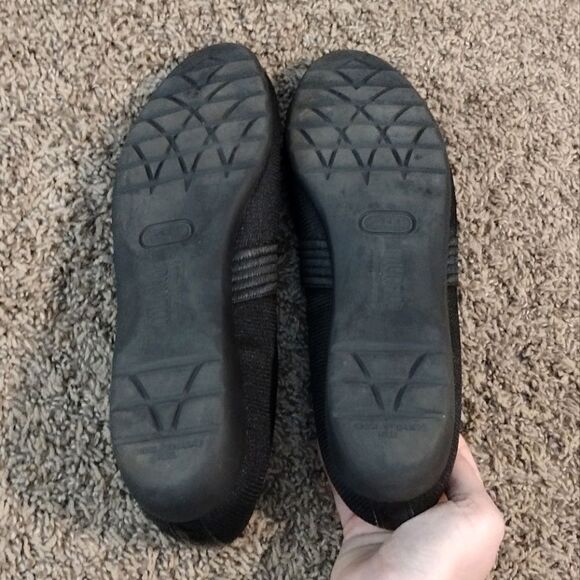 Munro American Women's Size 8.5 N Black Slip on Stretchy Strap Mary Janes Heeled - Picture 5 of 12